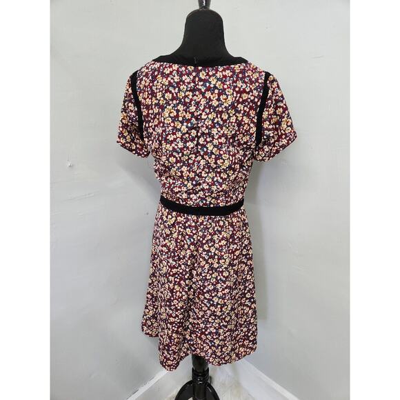 Uttam Boutique Ditsy Floral Dress With Pockets Size 8/10 Boho - Picture 5 of 12